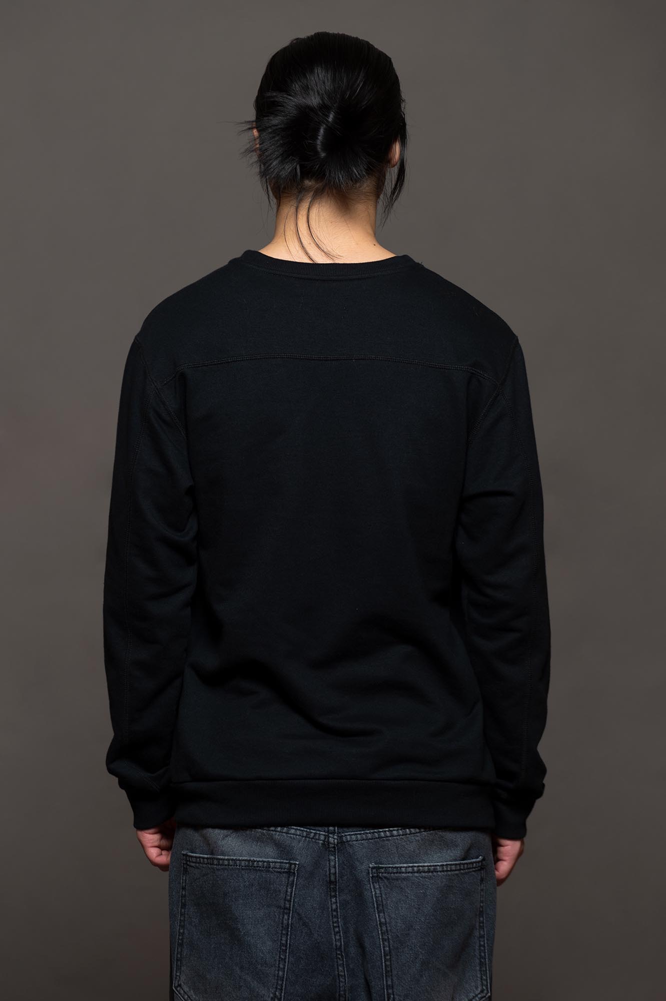 8012NE - BUZO CAPUCCINO NEGRO